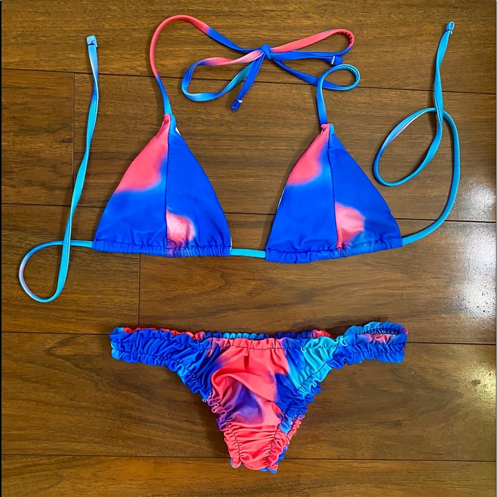 Tie dye bikini